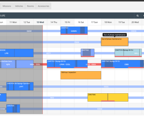 Aircraft operations and maintenance software