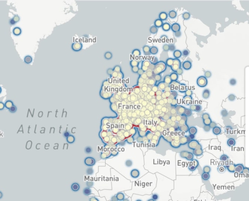 Total CO2 emissions - flight operations statistics